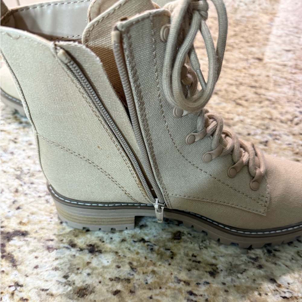 NWOT Universal Thread Parker Combat Lace Up Ankle Boots Hiking Boots 9.5 9 1/2 - Picture 8 of 11